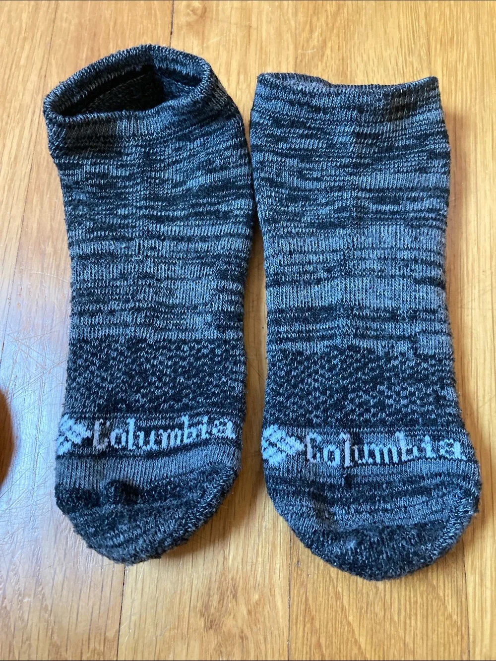 Columbia Low-Cut Athletic Sock Duo - Light Gray & Dark Gray